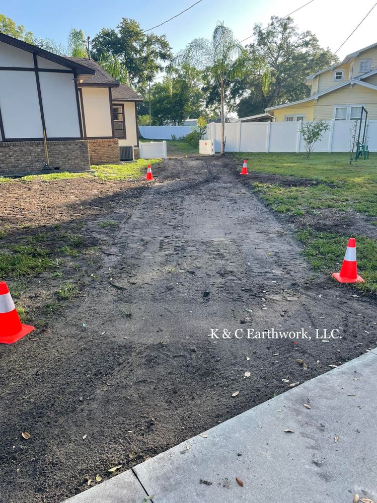 Land Clearing & Demolition for K & C Earthwork LLC in Lakeland Highlands, FL