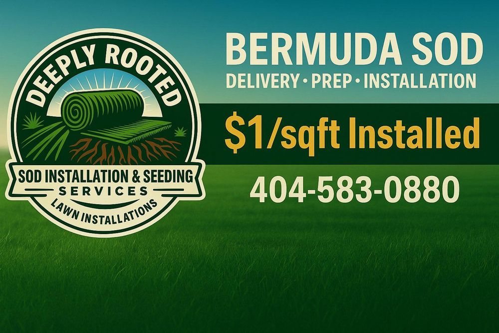 All Photos for Deeply Rooted Lawn Installations - Sod Installation & Hydroseeding Services in Winder, GA
