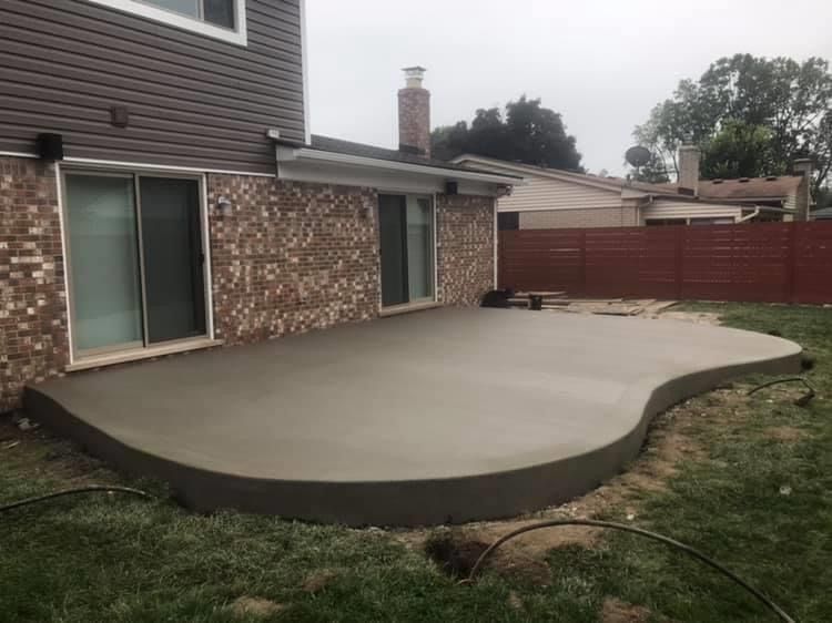 Concrete for Deerbrook Construction in Pontiac, MI