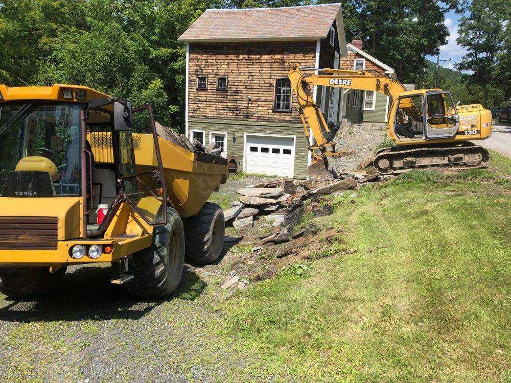 Excavating for Forever Green Landscaping & Excavation in Poultney, VT