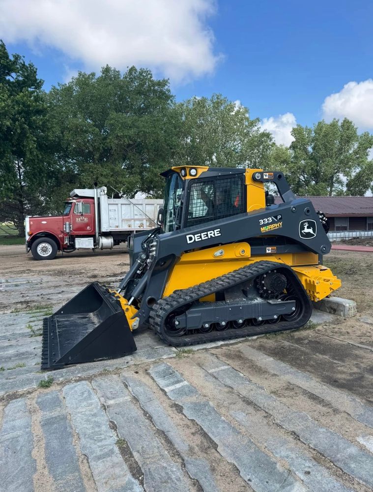 Our Skid Steer Work service offers precise excavation and landscaping solutions for homeowners, ensuring efficient site preparation, grading, and debris removal with high-quality results that enhance your property's overall appearance. for HDE Services LLC in Grand Island, NE