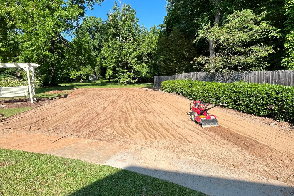 Mulch Installation for Zambrana Landscaping in Cobb County, GA