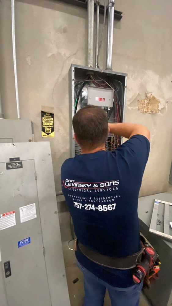 Electrical Repairs & Lighting Installs for Dan Levinsky & Sons Electrical Services in Portsmouth,  VA