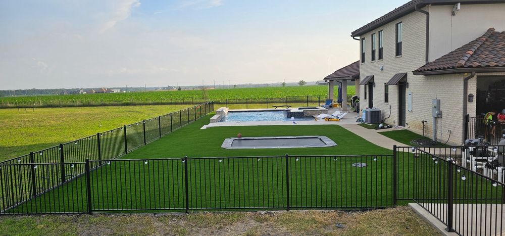 Enhance your outdoor space with our professional turf install service. Complementing our reliable fence installation, we provide lush, durable artificial grass that transforms your yard into a beautiful and low-maintenance oasis. for CCT Construction Group in Dallas-Fort Worth Metropolitan Area, TX