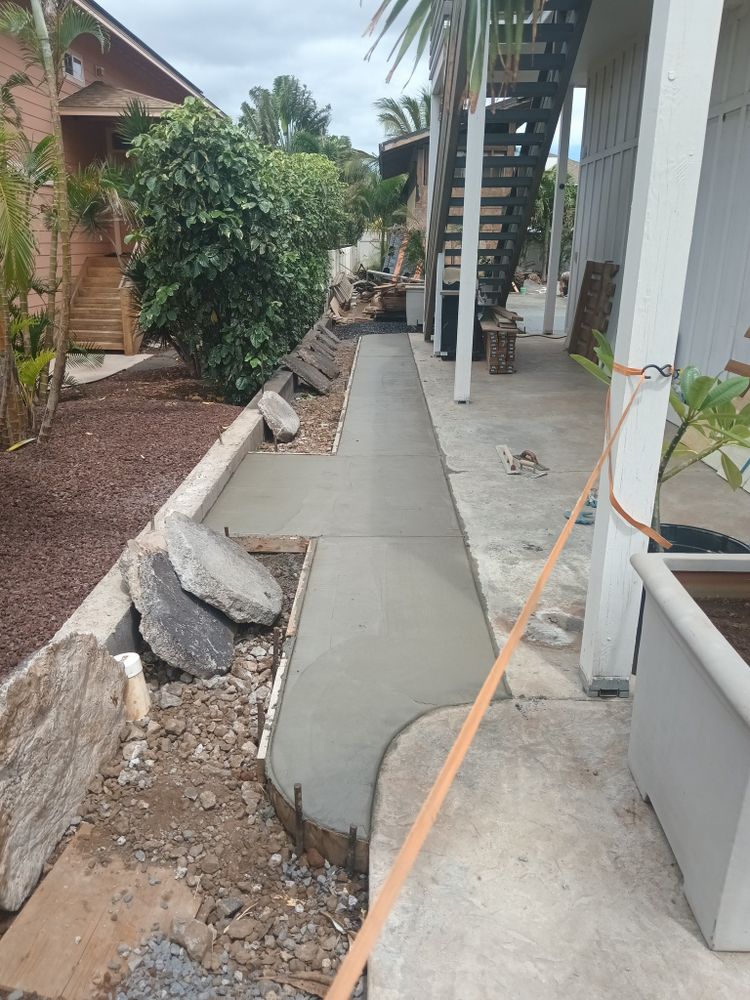 Our expert concrete repair services ensure durable and seamless restoration of driveways, patios, and walkways. Enhance your home's safety and appearance with our skilled masonry team's reliable solutions. for Maui Strong Masonry LLC in Maui, HI