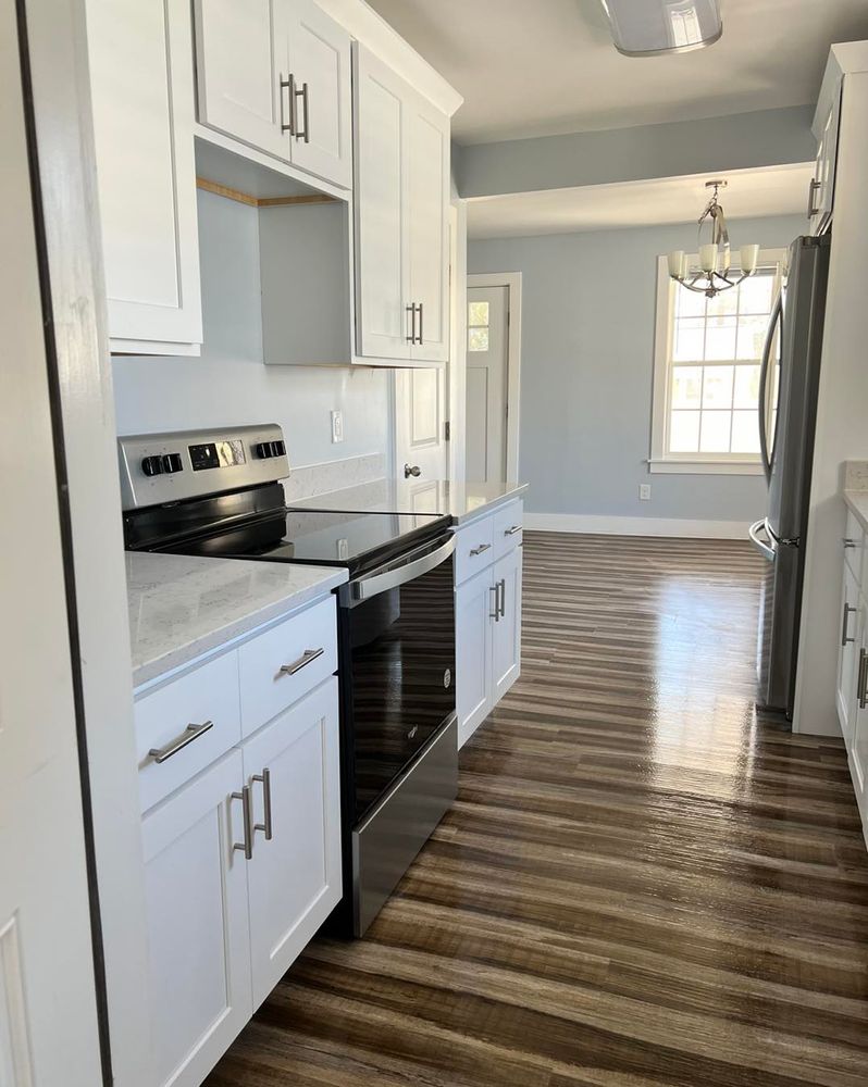 Our Residential Cleaning service ensures your newly renovated or constructed home is spotless and sparkling. We offer thorough cleaning to make your space feel fresh and inviting after the construction work. for Baucom Home Repair Services, LLC in Spring Hope, NC