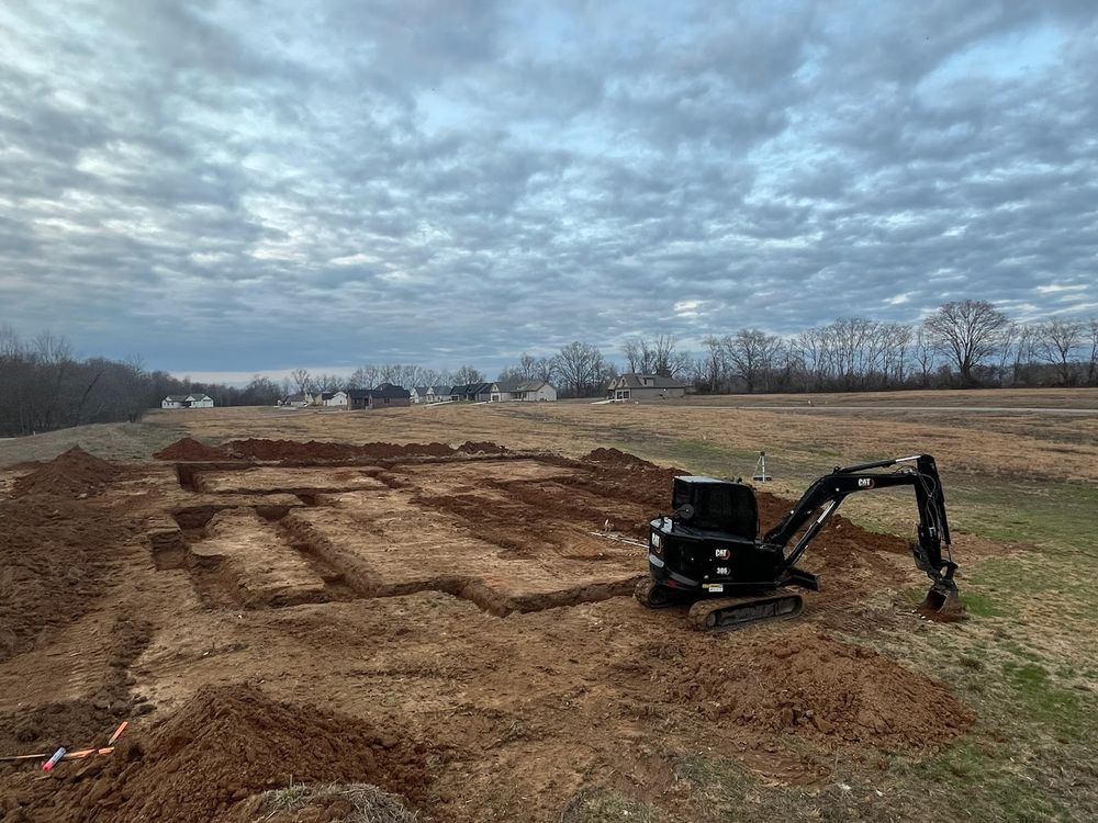 Our Foundation Digging service ensures precise, reliable excavations for new projects, providing sturdy bases with expert site assessment and state-of-the-art equipment to support your home's structural integrity from the ground up. for Blair Excavation in Cookeville, TN