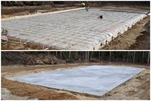 Discover enhanced durability and efficiency with our Monolithic Concrete Slab Foundations. Our expert concrete slab construction ensures a seamless, robust foundation for your home, increasing longevity and reducing maintenance needs. for OBH Concrete LLC in Lusby, MD