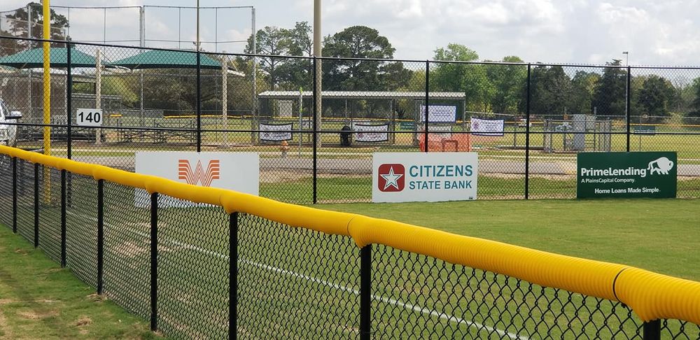 Black Chain Link Fencing for Pride Of Texas Fence Company in Brookshire, TX