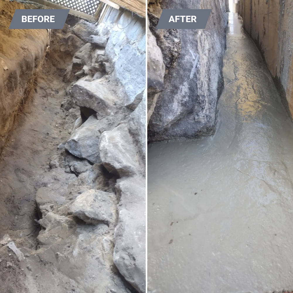 Foundation repair  for G&J Paving & Masonry LLC in New England, USA