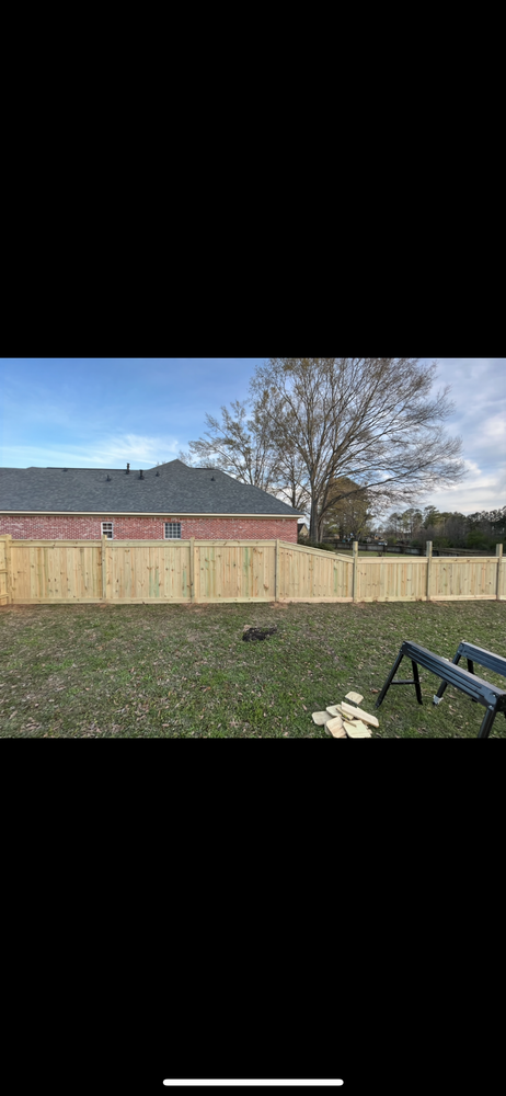 Fencing  for CiCi’s Fence in Pearl, Mississippi