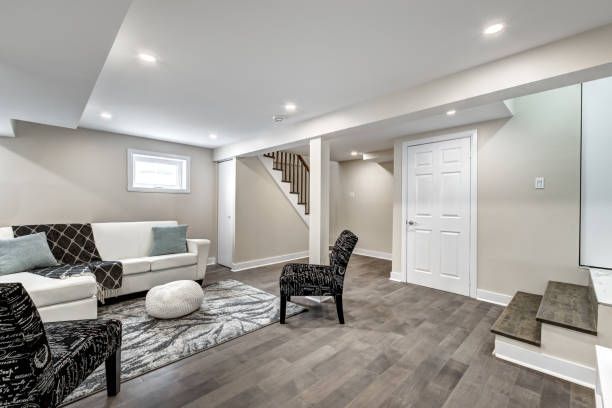 Transform your home with the finished basement of your dreams, expertly crafted by our team. Enhance functionality and aesthetics while increasing property value through our comprehensive basement remodeling service. for Silva Remodeling in Lafayette, CO
