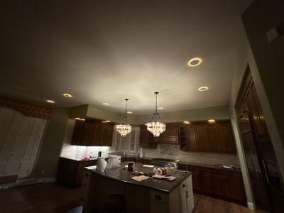 Lighting Installs for M Electric Services in Longmont, CO