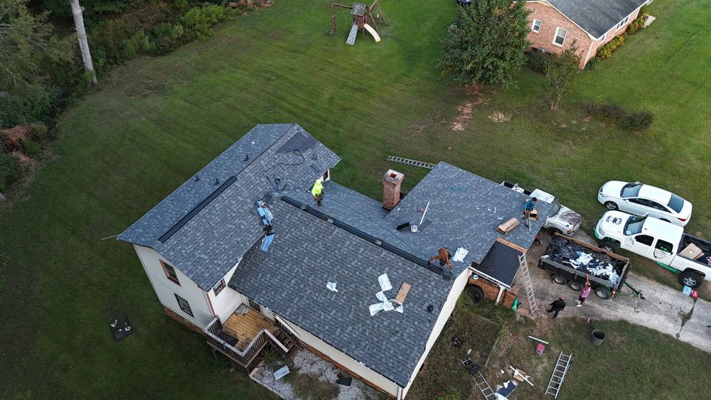 Our Roofing Replacement service offers top-quality materials, expert craftsmanship, and reliable installation to ensure your home's roof is durable, weather-resistant, and aesthetically pleasing. Trust us for a seamless roofing experience. for Hometown Roofing in Greenwood, SC