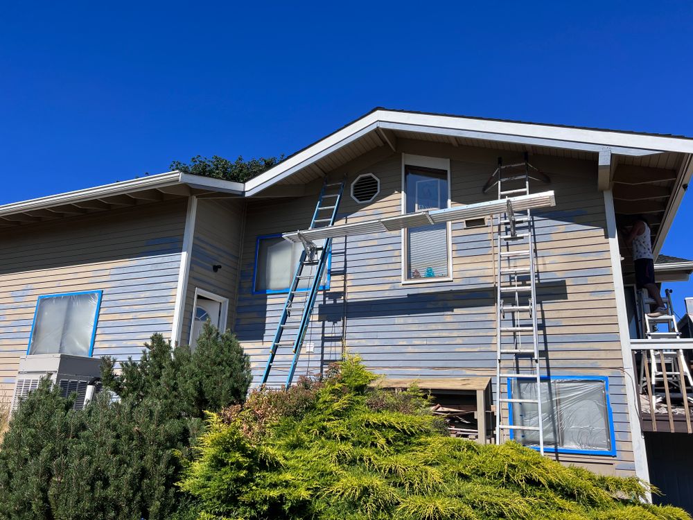 Exterior Painting for Sunshine Painting Company in Vashon Island, WA