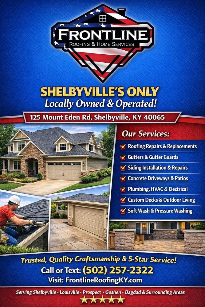 Other Services for Frontline Roofing & Home Services in Shelbyville, KY