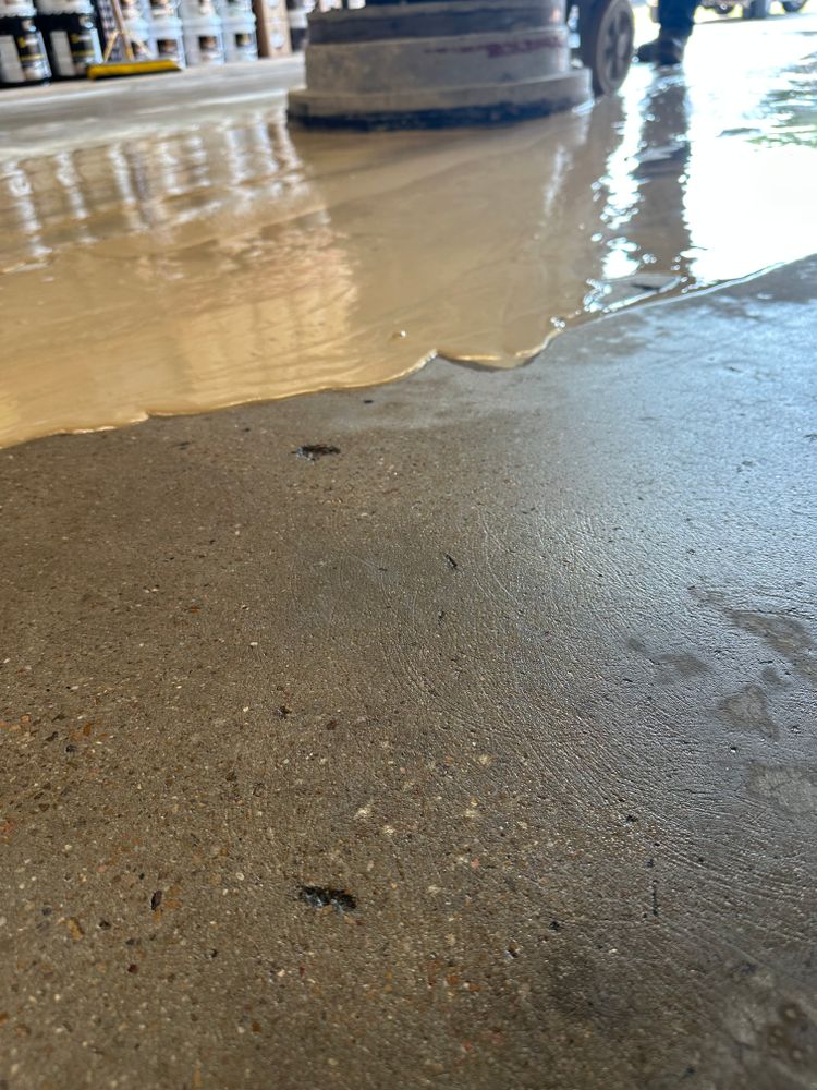 Polished Concrete  for Texas Curb N Borders in Houston, TX