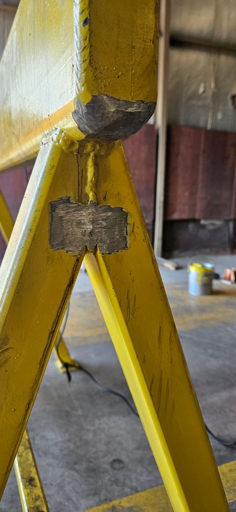 Metal A frame adjustment  for Mid-Mountain Maintenance in Bonney Lake, WA