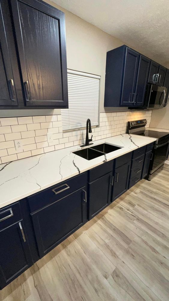 Transform your kitchen into a functional and stylish space with our expert renovation service. From updated cabinets to modern appliances, we'll bring your dream kitchen to life with quality craftsmanship. for P&R Home Services in Indianapolis, IN