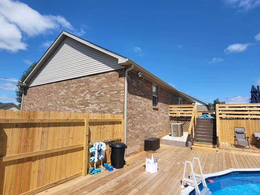 Enhance your home's security and aesthetic appeal with our professional fence installation service, offering durable materials and expert craftsmanship tailored to suit any style or functional requirement for your property. for KY Gutter Pro & Specialty Roofing Systems in Monticello, KY