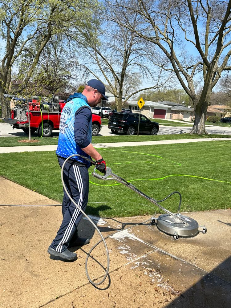 Pressure Washing for Premier Partners, LLC. in Lake County, IL