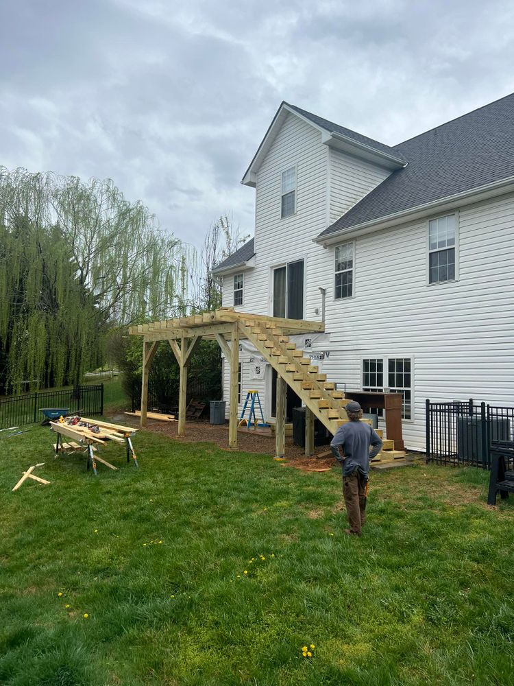 Exterior Renovations for Redwood Construction in Asheville, NC