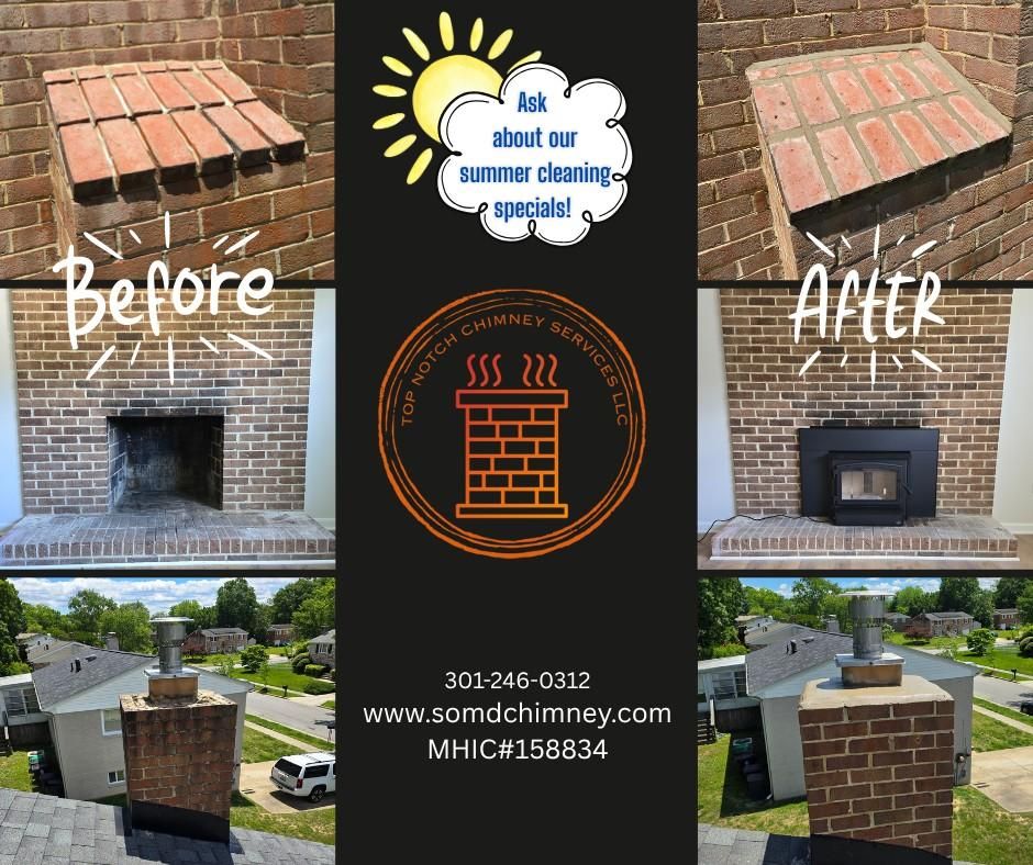 All Photos for Top Notch Chimney Services in Charlotte Hall, MD