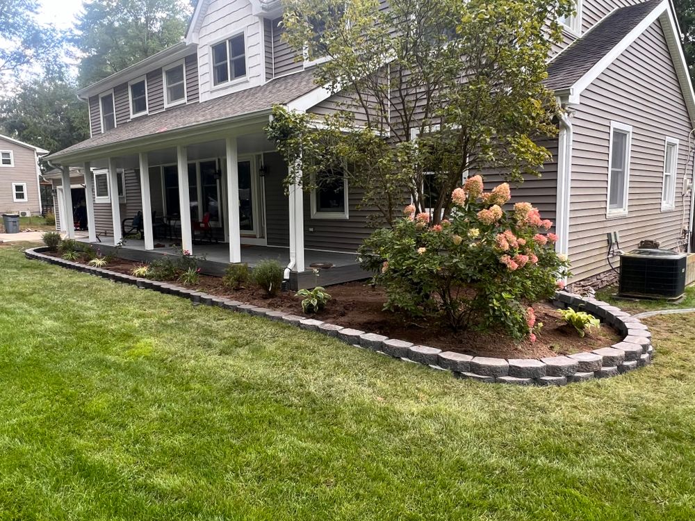 Retaining walls for Alltimate Outdoor Services in Warren, MI