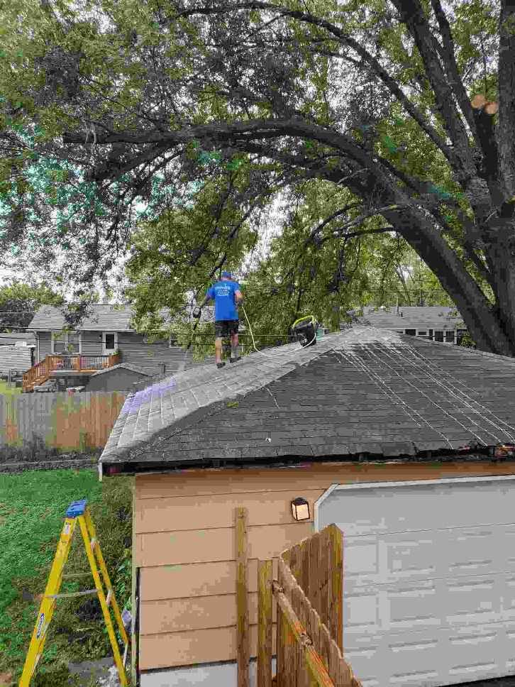 Roof Washing for Premier Partners, LLC. in Volo, IL