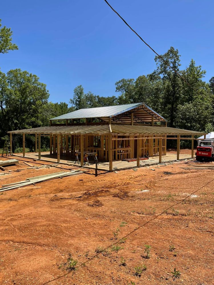 Steel Construction for Teague Construction in Ramer, TN