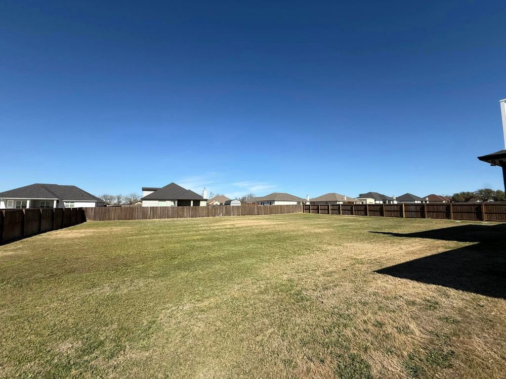 Mowing for AAA Lawn Service in Moody, TX