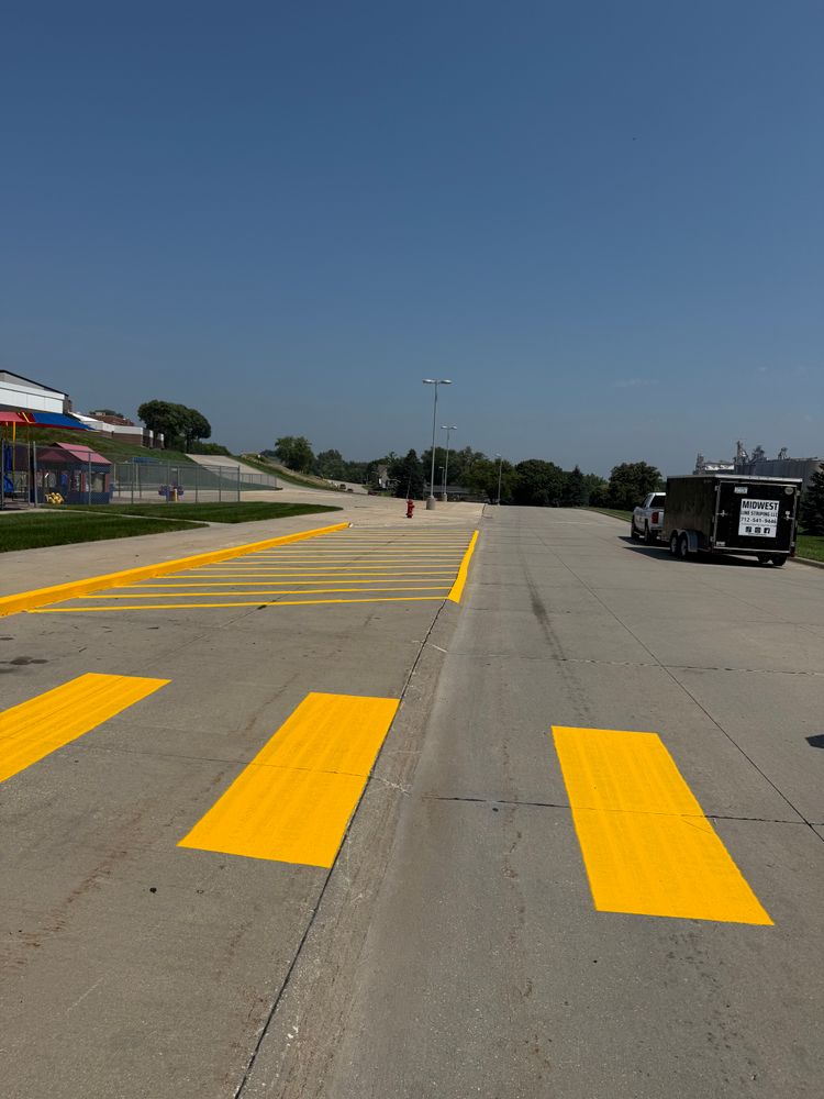 All Photos for Midwest Line Striping LLC in Spirit Lake, IA