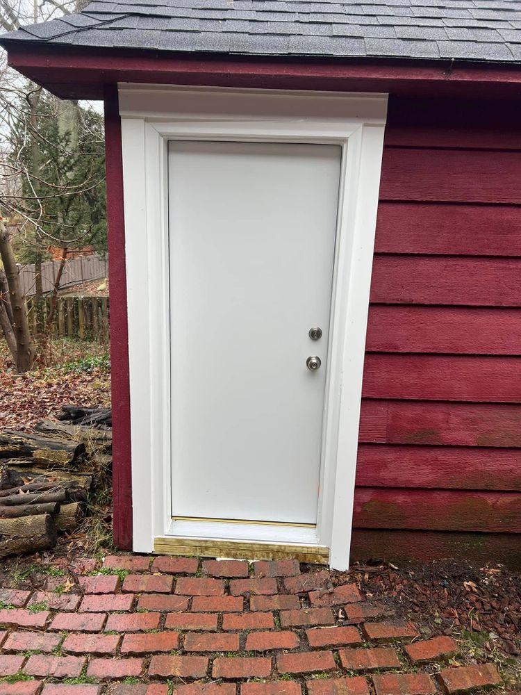 Our Door Replacement service enhances your home’s curb appeal and security by offering expert installation of high-quality doors, tailored to fit your style and improve energy efficiency and functionality. for Draft Door Pro's in Amherst, OH
