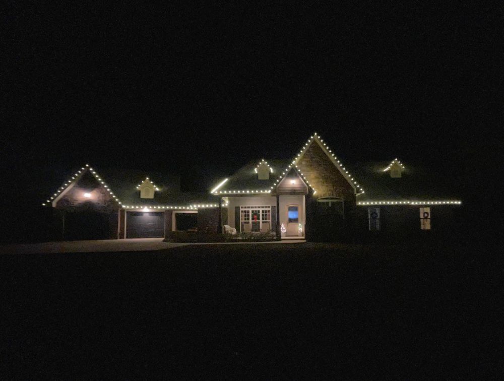 FunderGlow Christmas, Holiday, & Event Lighting for FunderFlow Commercial and Residential Pressure Washing Inc in Tupelo, MS