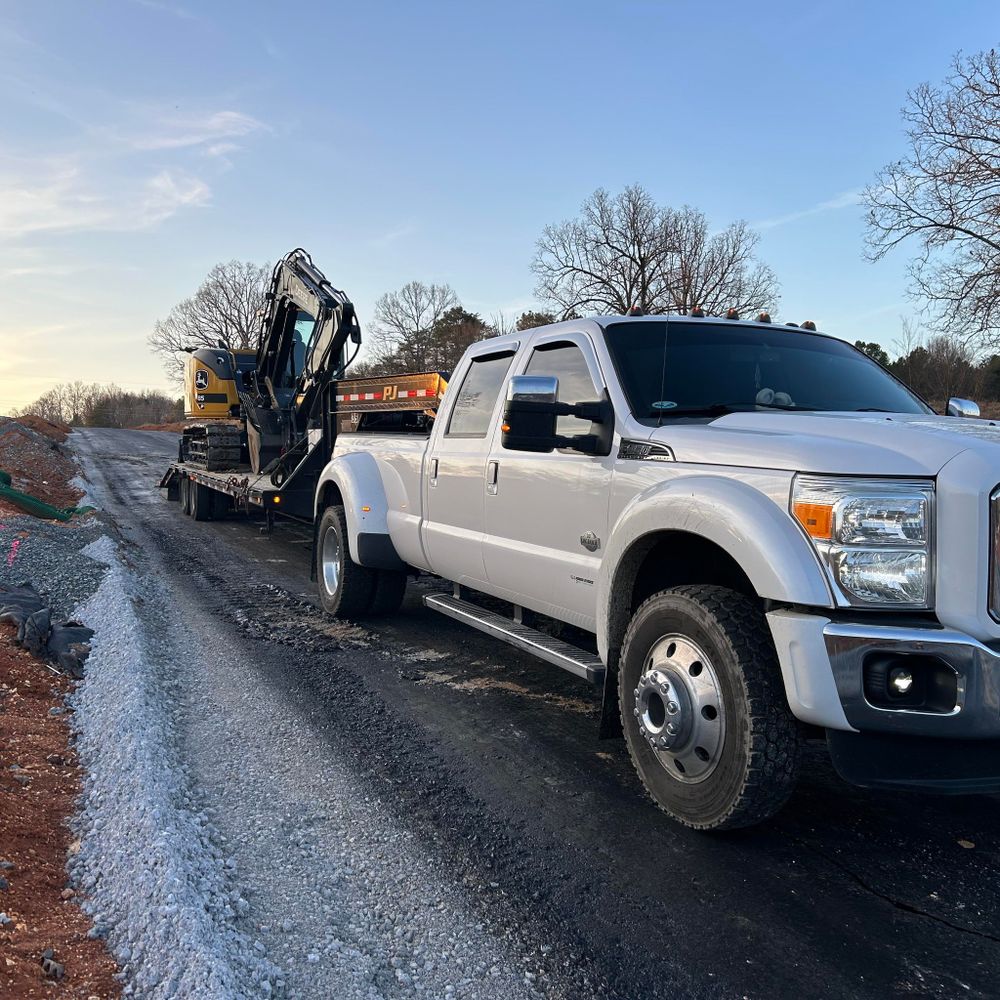 Excavating for J.P Landscaping and excavation in Chattanooga, TN