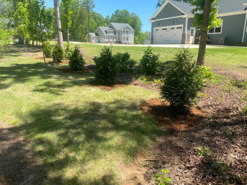 Mulching for America's Top Pick Lawn & Landscaping in Gastonia, NC