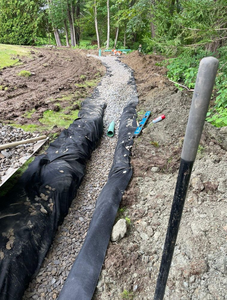 Excavation for CS Property Maintenance in Middlebury, CT
