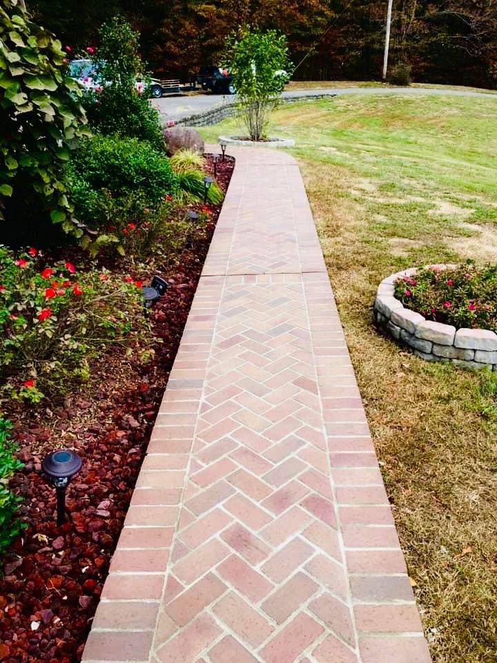 Our Patio Design & Construction service offers custom outdoor living spaces using high-quality materials and expert craftsmanship. Enhance your home's aesthetic and functionality with a beautiful new patio tailored to your needs. for Southerland Custom Masonry in Hustonville, KY