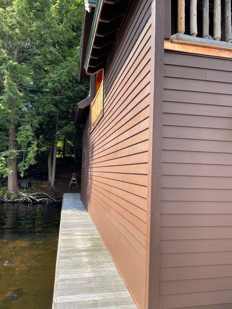 Exterior Renovations for Schweizer Construction in Lake Clear, NY