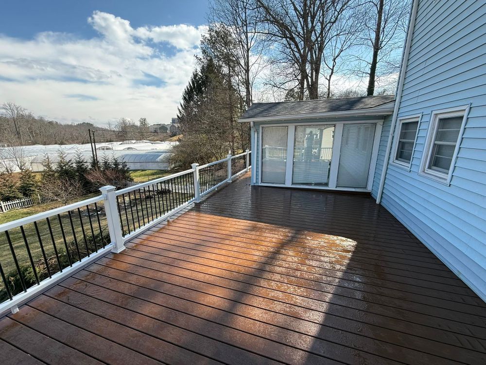 Transform your outdoor space with our expert Patio Design and Construction service, providing customized layouts and quality craftsmanship to enhance the beauty and functionality of your home's exterior. for Karnezis Construction in Candler, NC