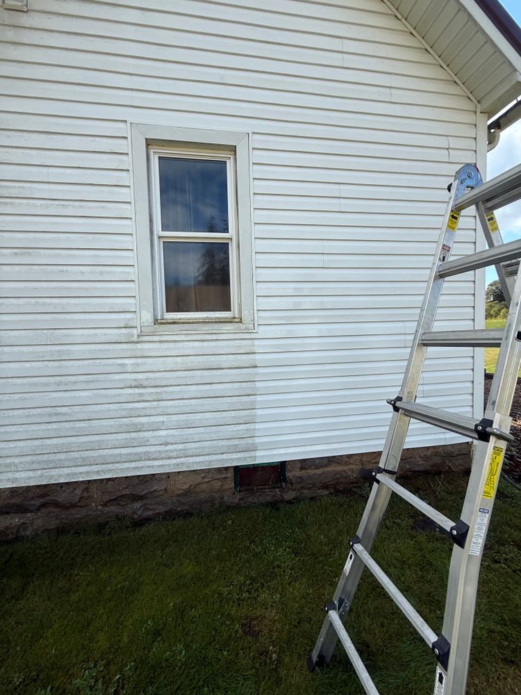 Our pressure washing service revitalizes your home's exterior by effectively removing dirt, grime, and stains from surfaces. Enjoy a cleaner, more attractive property with our professional and efficient cleaning solutions. for Wehler’s Clean Windows LLC in Saint Marys, PA