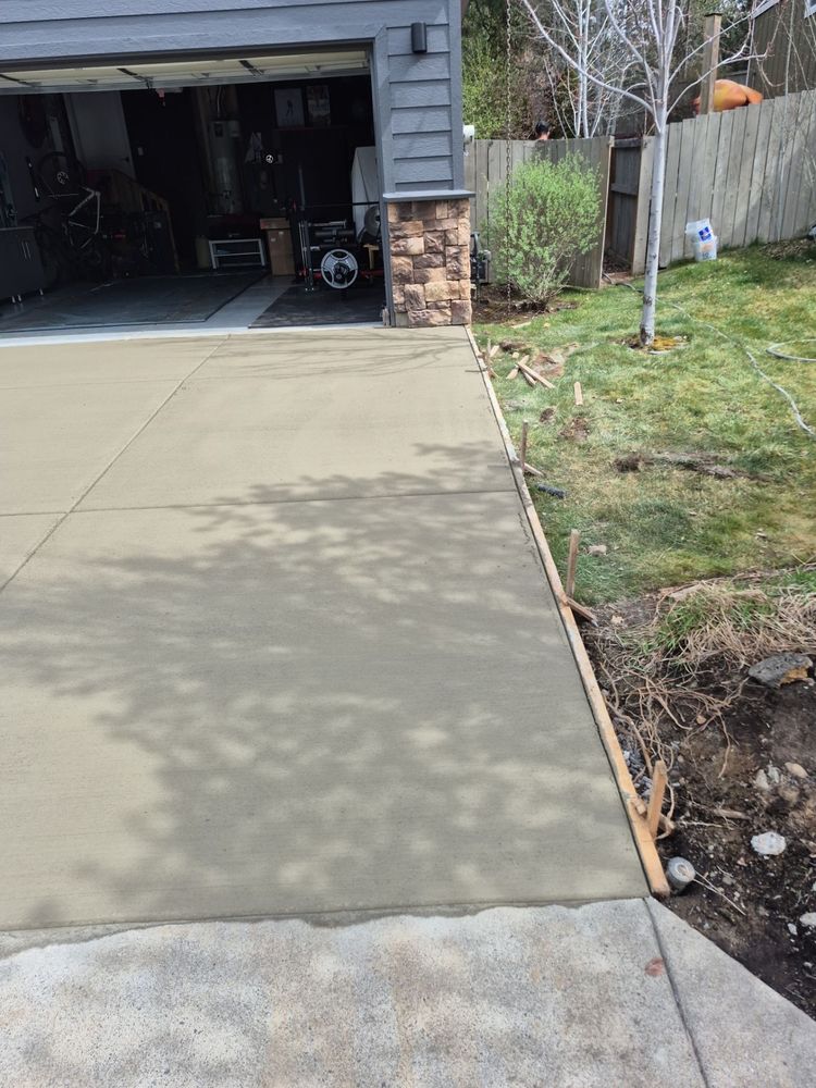 Stamped Concrete for TJR Concrete and Construction in Bend, OR