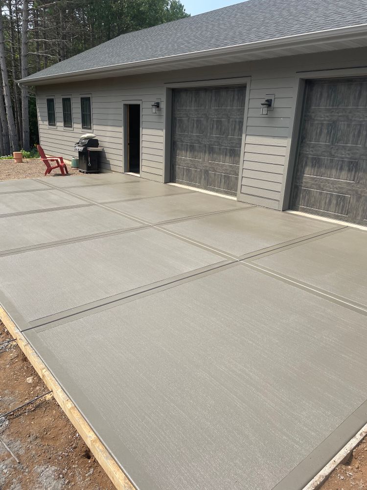 Exterior Flat Work for STAMPEDE Vertical Concrete in Isanti, Minnesota