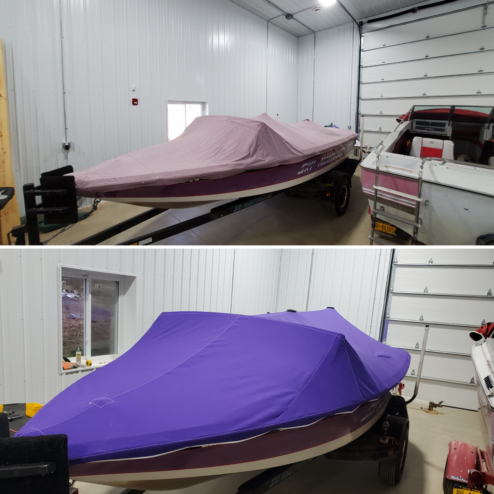 Before And After for Kessel Custom Covers in Bemus Point, New York