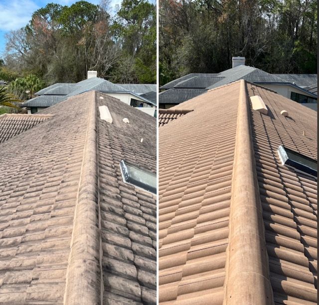 Roof Wash  for Foreshore Pressure Cleaning Services Inc in Holiday, FL