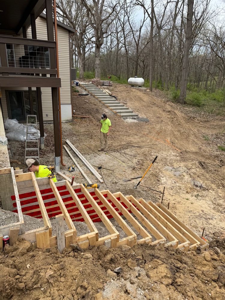 Our Additional Construction Services provide expert siding installation and repair, enhancing your home's exterior durability and aesthetic value while complementing our top-quality concrete work for a seamless property upgrade. for Immaculate Concrete and Construction in Troy, IL
