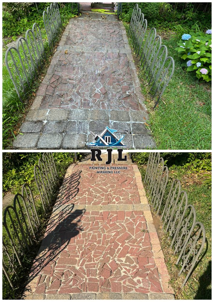 House/concrete cleaning for RJL Painting & Pressure Washing LLC in Charleston, SC