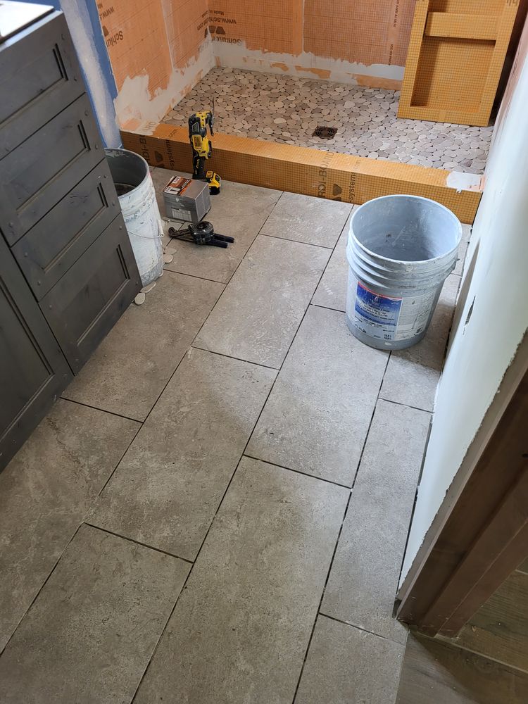 Floors  for Tip Top Tile in Idaho Falls, ID