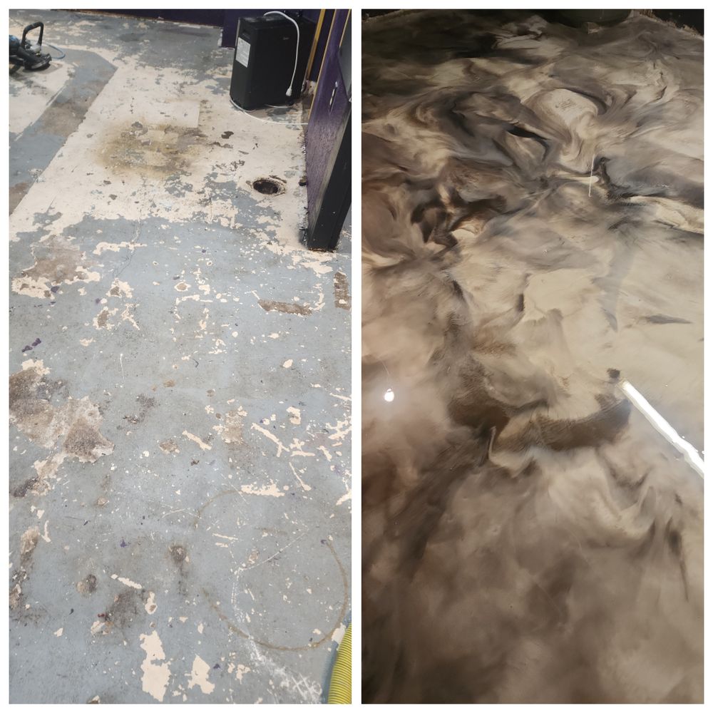 Metallic Epoxy Flooring for Concrete Designs in Thief River Falls, MN