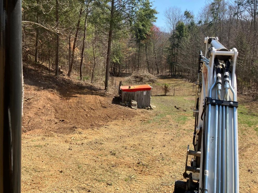 Excavating for Genesis Landworks in Bluff City, TN